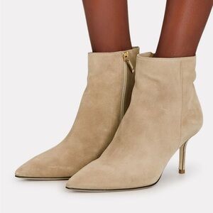 L’AGENCE Aimee Suede Ankle Boots